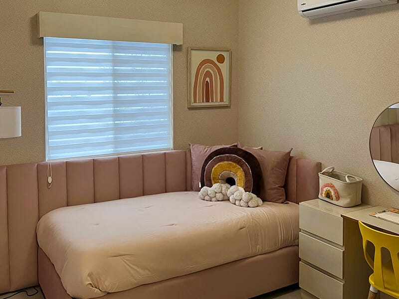 Recámara individual en modelo Aura Elite del fraccionamiento Misión de los Ángeles de la inmobiliaria Javer