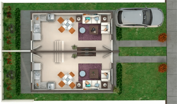 Imagen del plano arquitectónico