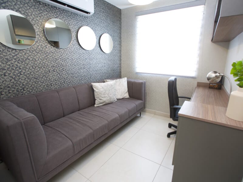 Estancia del modelo Milán en el fraccionamiento Cumbre del Norte de la inmobiliaria Javer