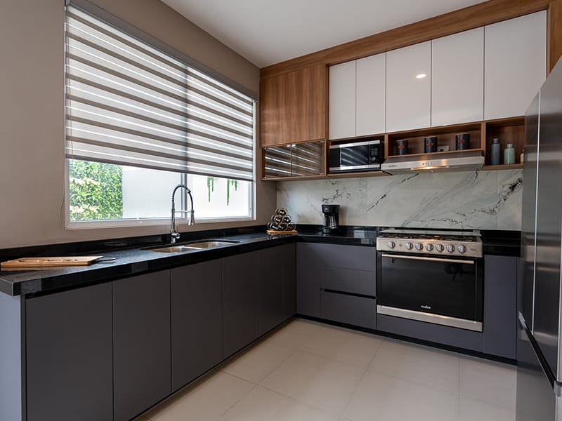 Cocina del modelo Málaga del fraccionamiento Allegro en inmobiliaria Javer