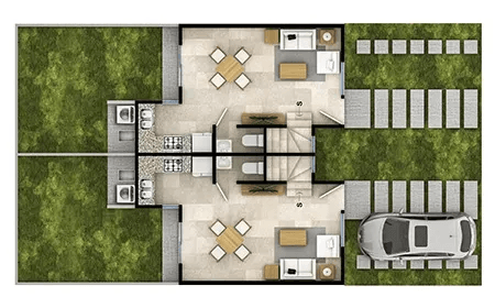 planos-arquitectonicos-planta-baja-portoalto-casas-javer-orion-plus