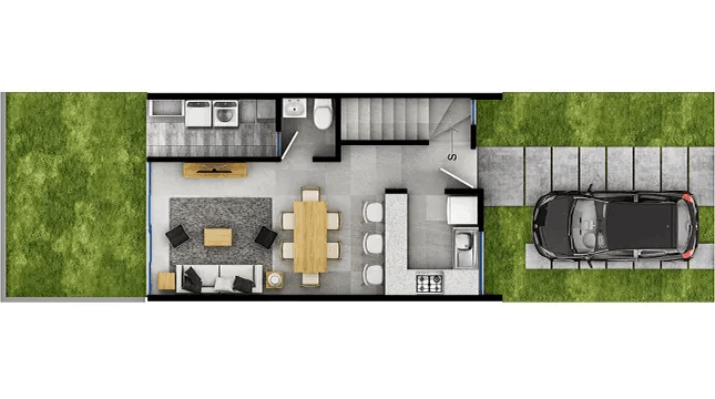 planos-arqeuitectonicos-planta-baja-portoalto-casas-javer-bari-premier