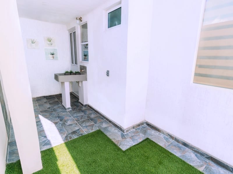 Lavandería del protoipo Verona en el fraccionamiento Paseos del Sur de la inmobiliaria Javer en Aguascalientes