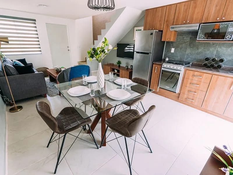 comedor-cocina-paseos-del-sur-casas-javer-aguila